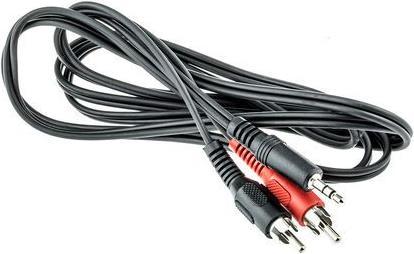 Produktbild Rs Pro 3.5mm Stereo to Twin RCA Cable - 1 Metre (1 m, Cinch, 3.5mm Klinke (AUX))