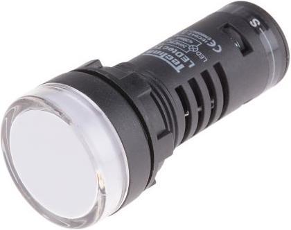 Image du produit Rs Pro LED Indicator 22mm blanc 24V Test Circ