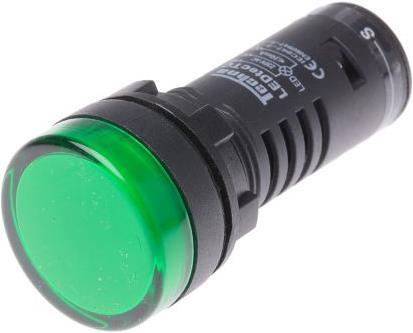 Immagine prodotto Rs Pro Indicatore LED 22mm verde 230V Circuito di prova