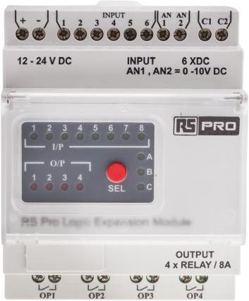 Immagine prodotto Rs Pro Modulo di espansione 8I/4O 12-24Vdc