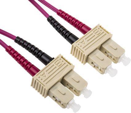 Image du produit Rs Pro Patchcord Multi Duplex SC-SC Violet 1m (1 m)