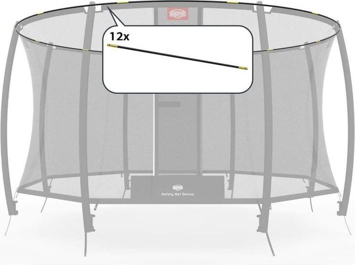 Produktbild BERG (Spare part) - Tent Tubes - Safety Net Deluxe 430 (51.30.72.07)
