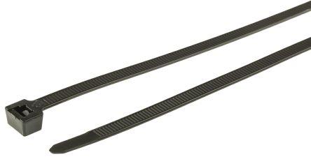 Image du produit HellermannTyton Collier de serrage noir 360x7,5mm (Serre-câbles en plastique, 365 mm, 100 pcs)