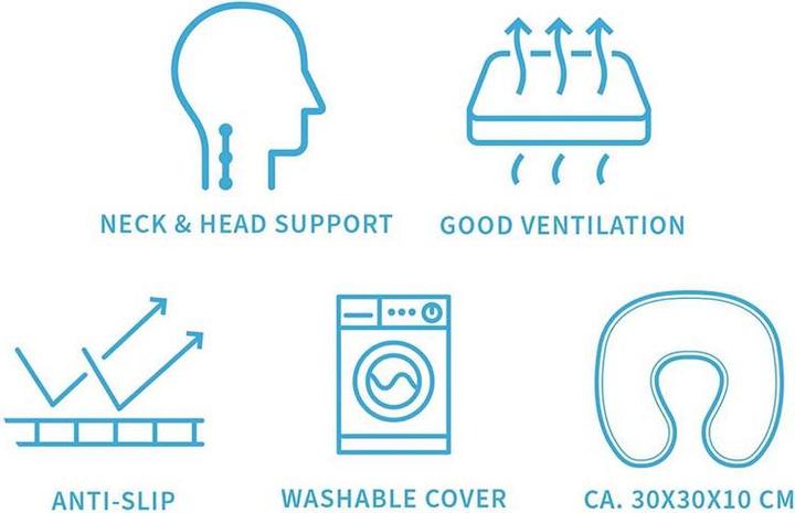 Produktbild Vivamore Gel Neck Pillow (Kopf- & Nackenkissen)