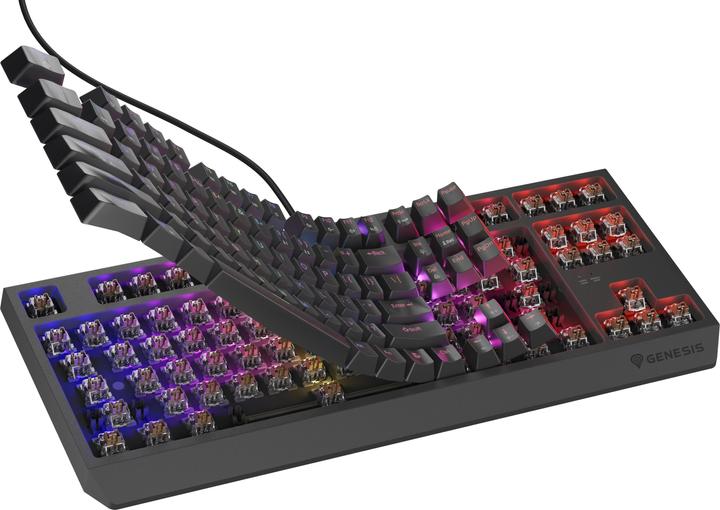 Actual product image Genesis Klawiatura Thor 230 TKL Outemu Brown (NKG-2079) (US, Cable)