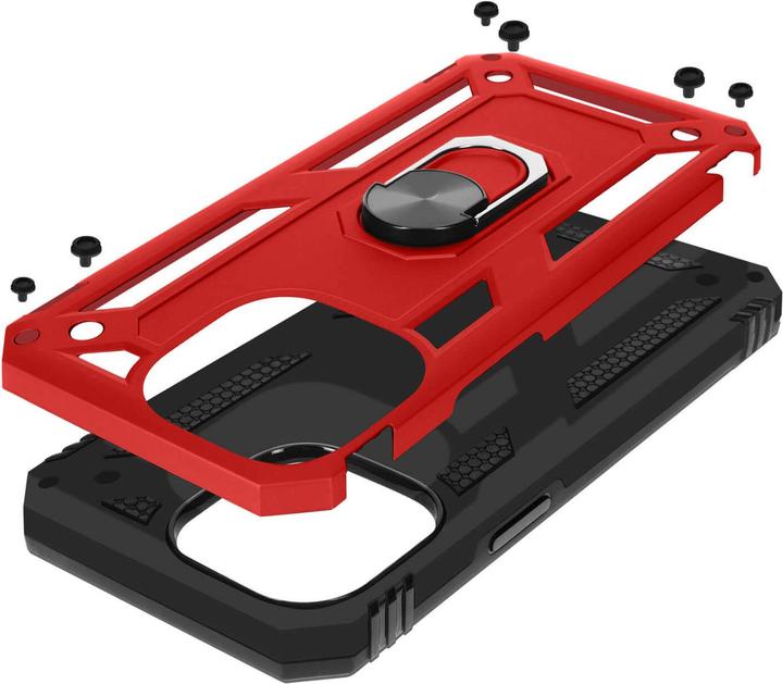 Produktbild Avizar Stossfeste Handyhülle mit Ring Series (Apple iPhone 15 Pro Max)