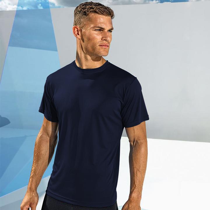 Actual product image Tri Dri Mens Short Sleeve Lightweight Fitness T-Shirt (5XL)