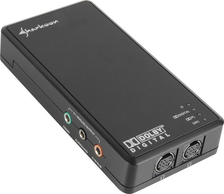 Immagine prodotto Sharkoon X-Tatic Digital 5.1, cuffie surround