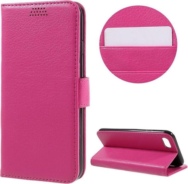 Image du produit Cover-Discount Étui en cuir Compartiments pour cartes (Apple iPhone 7, Apple iPhone 8)
