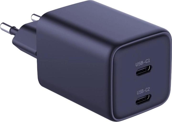 Produktbild 3MK Hyper Charger PD 45W ład. sieć. czarna/black + 2x USB-C Cables (45 W)
