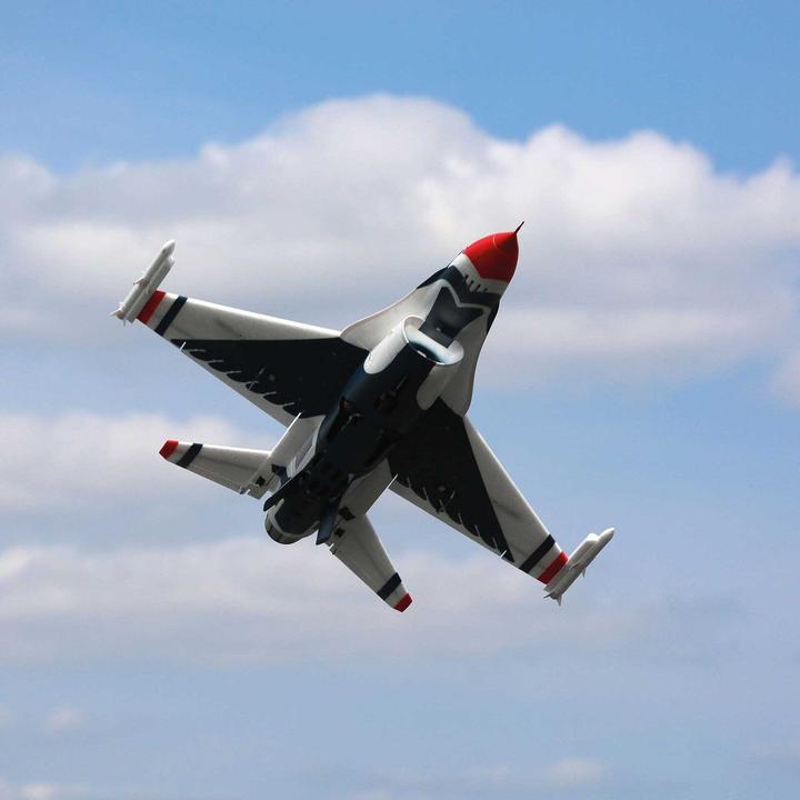 Immagine prodotto E-Flite FLIEGER F-16 THUNDERBIRD 813mm EP BNB mit AS3X/SAFE TECHNOLOGY BNF BASIC (Jet)