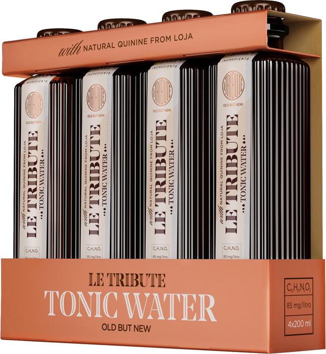 Le Tribute Tonic Water (4 x 20 cl)