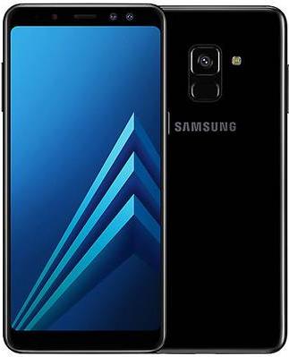 Actual product image Samsung Galaxy A8 2018 EU (32 GB, Black, 5.60", Dual SIM + SD, 16 Mpx, 4G)