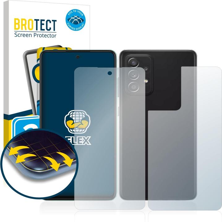 Actual product image BROTECT Full-Screen Protector (2 Piece, Samsung Galaxy A52)