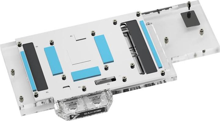 Produktbild Barrow LRC2.0 full coverage GPU Water Block for MSI RTX 3090/80 Trio Aurora RGB - Acryl