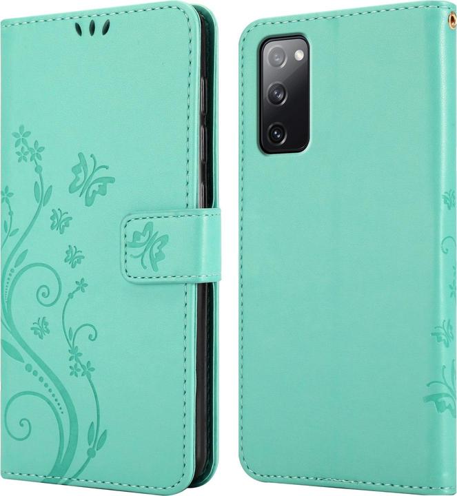 Image du produit Cadorabo Flower Book Housse pour Samsung Galaxy S20 FE (Samsung Galaxy S20 FE)