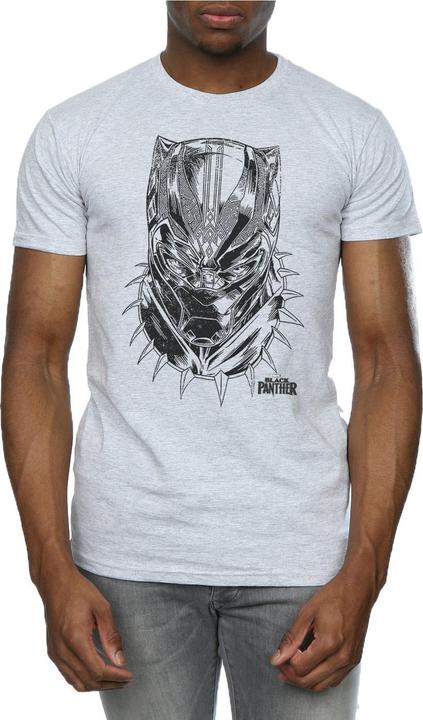 Immagine prodotto Maglietta Uomo Black Panther Spray Headshot (M)