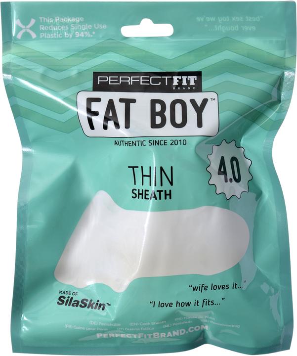 Actual product image Perfect Fit Fat Boy Thin - Dildo - 4" / 10 cm
