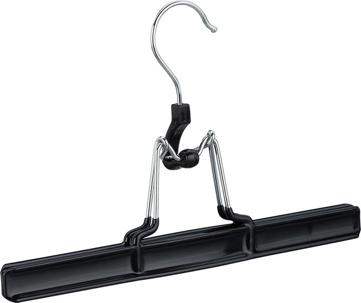 Actual product image Relaxdays Pants Hangers, Swivel Hooks (10 x)