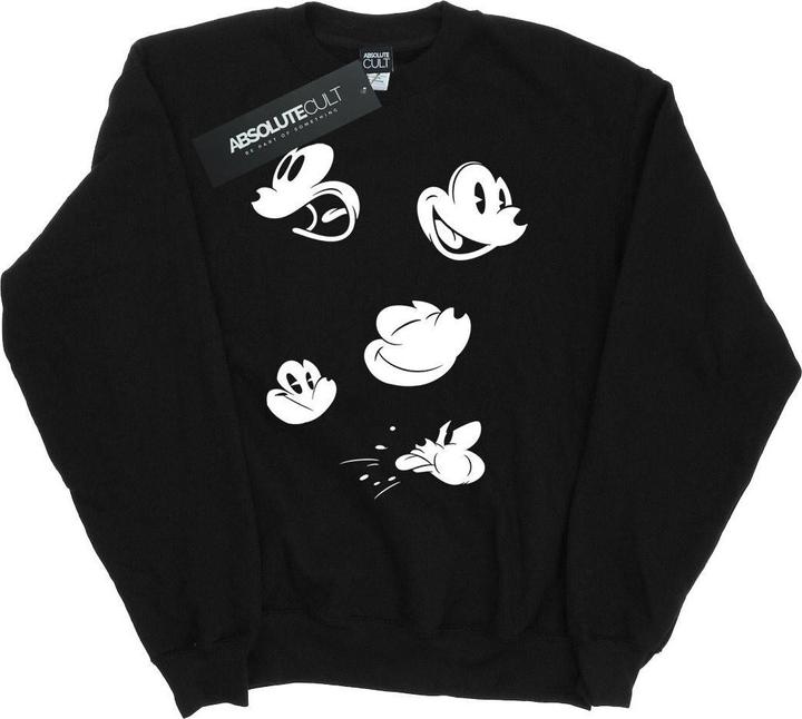 Actual product image Disney Mens Mickey Mouse Faces Sweatshirt (S)