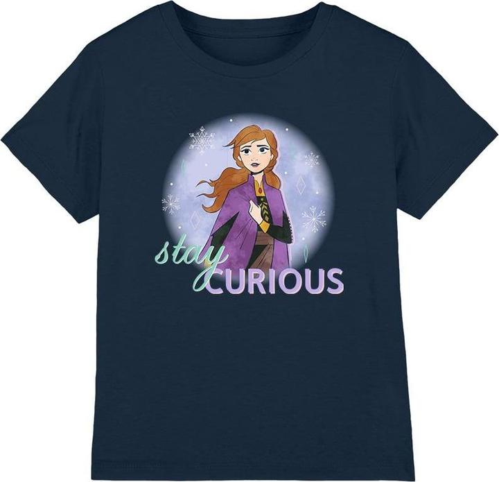 Immagine prodotto Disney Frozen Stay Curious Maglietta Anna Bambini (128)