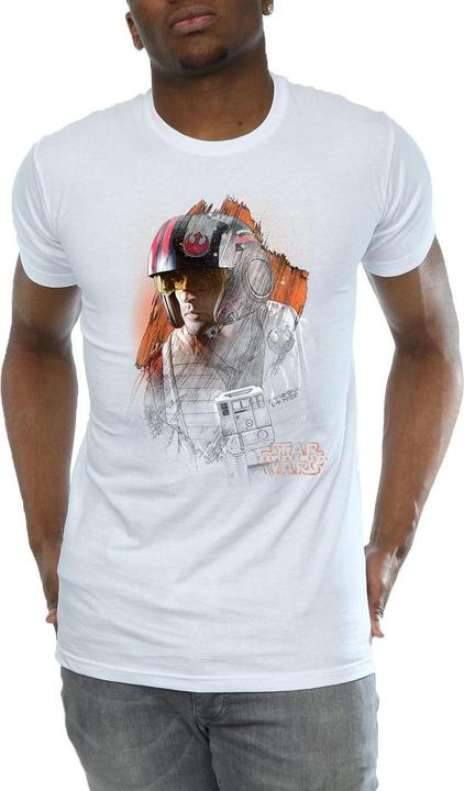 Produktbild Star Wars The Last Jedi Poe Dameron Brushed TShirt (M)