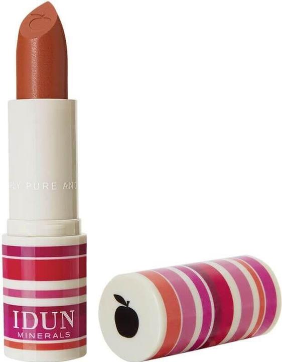 Actual product image IDUN Minerals Lipstick Krusbär Matte (Beige, Brown)