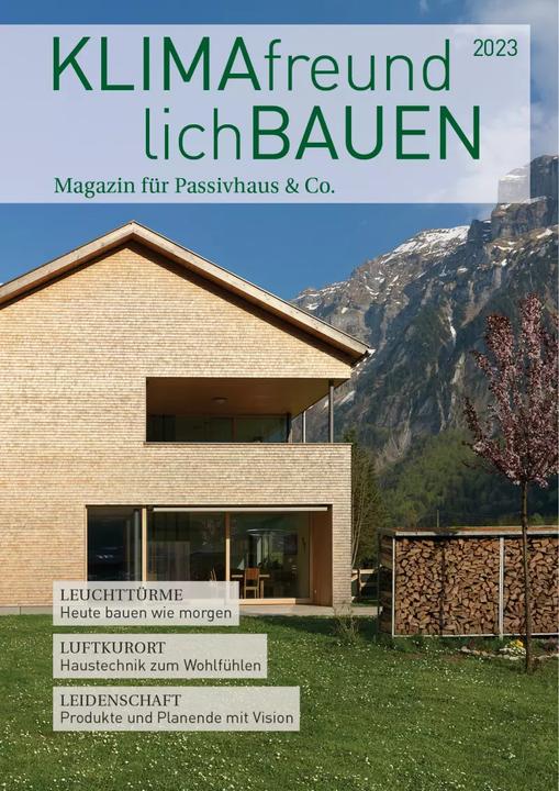 Produktbild Klimafreundlich Bauen 2023 (Deutsch, Johannes Laible, 2022)