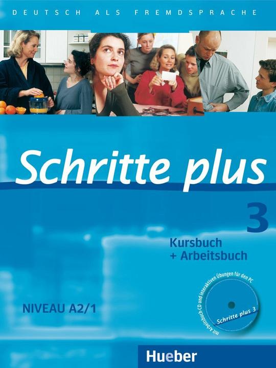 Immagine prodotto Schritte plus 3. A2/1. Kursbuch / Arbeitsbuch (Tedesco, Collettività, 2013)