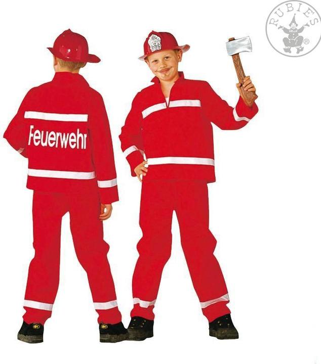 Actual product image Rubies Fire brigade kids costume (128)