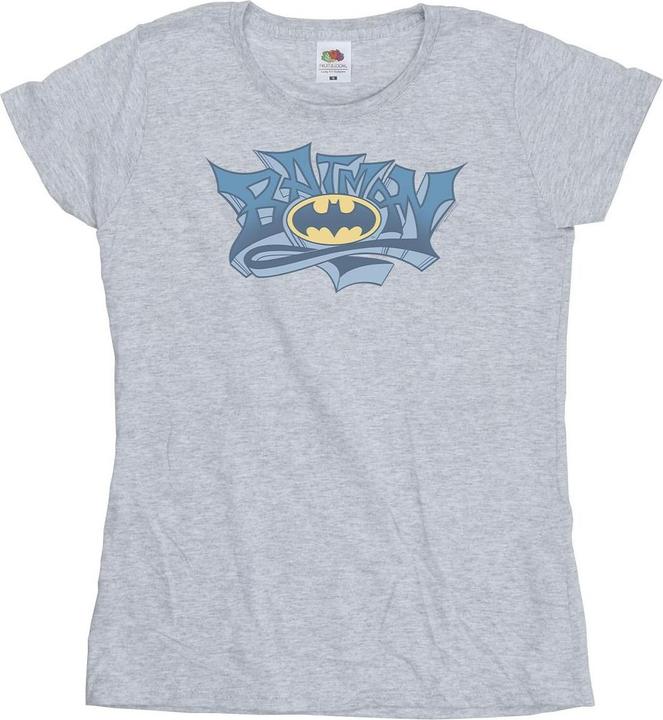 Batman Graffiti Logo Baumwoll TShirt