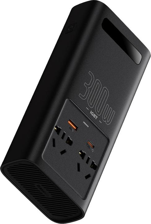 Actual product image Baseus IGBT Power Inverter 300W (220V CN/EU ) Black