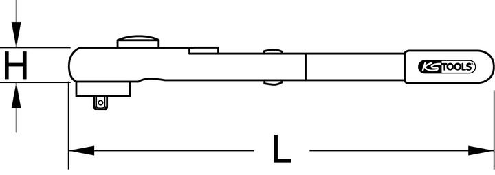 Actual product image KS Tools 3/8"" Insulated torque spanner, 2-27Nm (3/8", 5 Nm, 25 Nm)