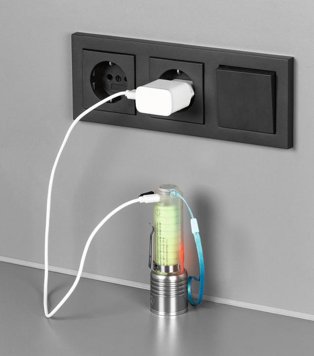Produktbild Easymaxx Taschenlampe LED 5V (14 cm, 500 lm)
