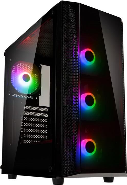 Actual product image Silverstone Fara B1 Pro Midi Tower, ARGB, Tempered Glass (ATX)