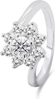 Produktbild Brilio Silver - Beautiful silver ring with zircons RI053W - Circuit: 60 mm (60)
