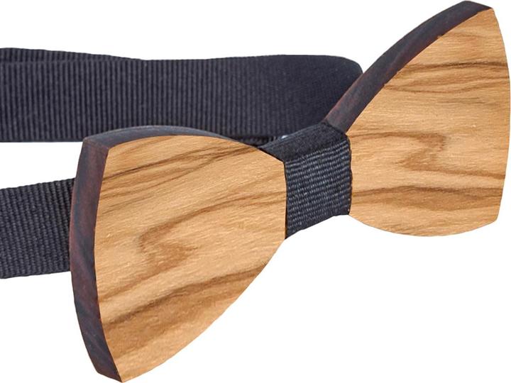 Produktbild Natura Punto Mäschli, Fliege, Papillon aus Olivenholz