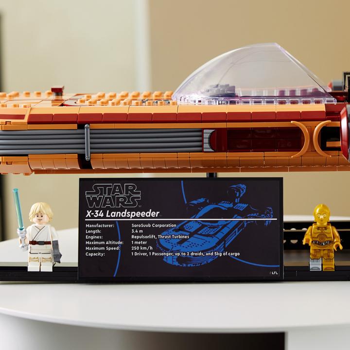 Image du produit LEGO Star Wars - Le landspeeder de Luke Skywalker (75341, LEGO difficiles à trouver)
