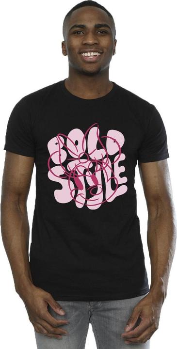 Actual product image Disney Mens Minnie Mouse Bold Style T-Shirt (L)
