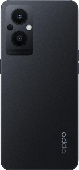 Actual product image OPPO Reno 8 Lite (128 GB, Cosmic Black, 6.43", Dual SIM, 64 Mpx, 5G)