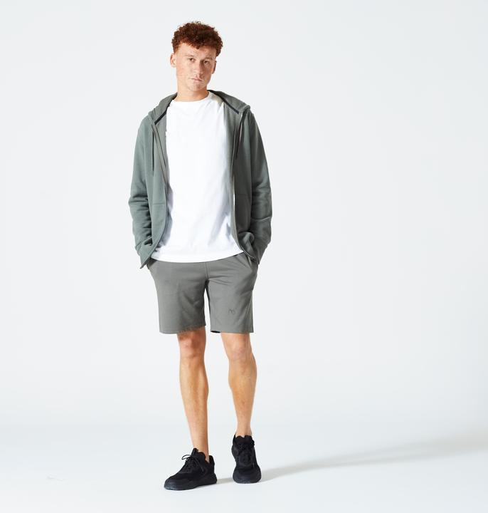 Immagine prodotto Domyos Kapuzenjacke Herren Reissverschluss - Essentials 500 khaki (L)