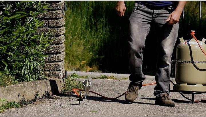 Actual product image Rothenberger ROMAXI ECO heating torch set + hose + regulator 1060 °C ( 1500000930 ) High