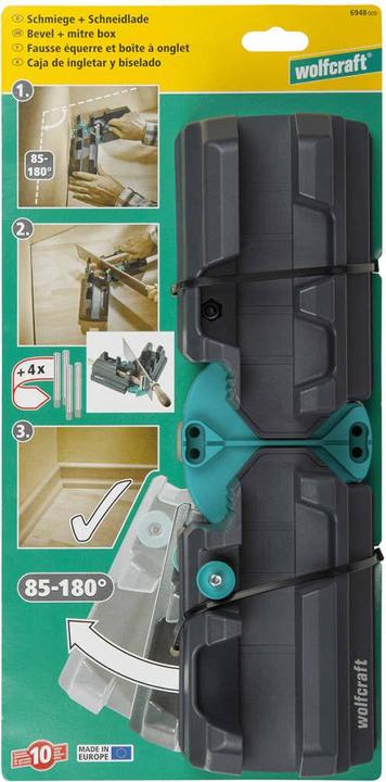 Actual product image wolfcraft Schmiege und Schneidlade
