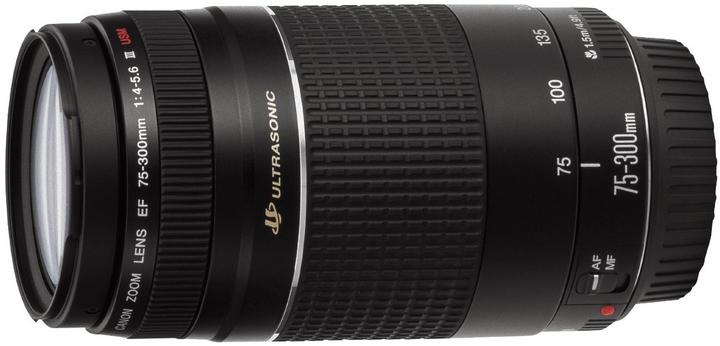 Actual product image Canon EF 75-300mm f/4.0-5.6 III (Canon EF, APS-C / DX)