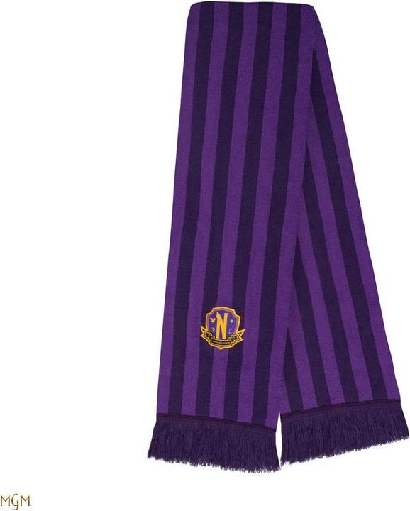 Actual product image Cinereplicas Wednesday: Nevermore Academy Scarf