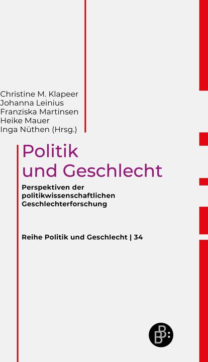 Immagine prodotto Handbuch Politik und Geschlecht (Tedesco, Inga Nüthen, Johanna Leinius, Christine M. Klapeer, Heike Mauer, Franziska Martinsen, 2024)