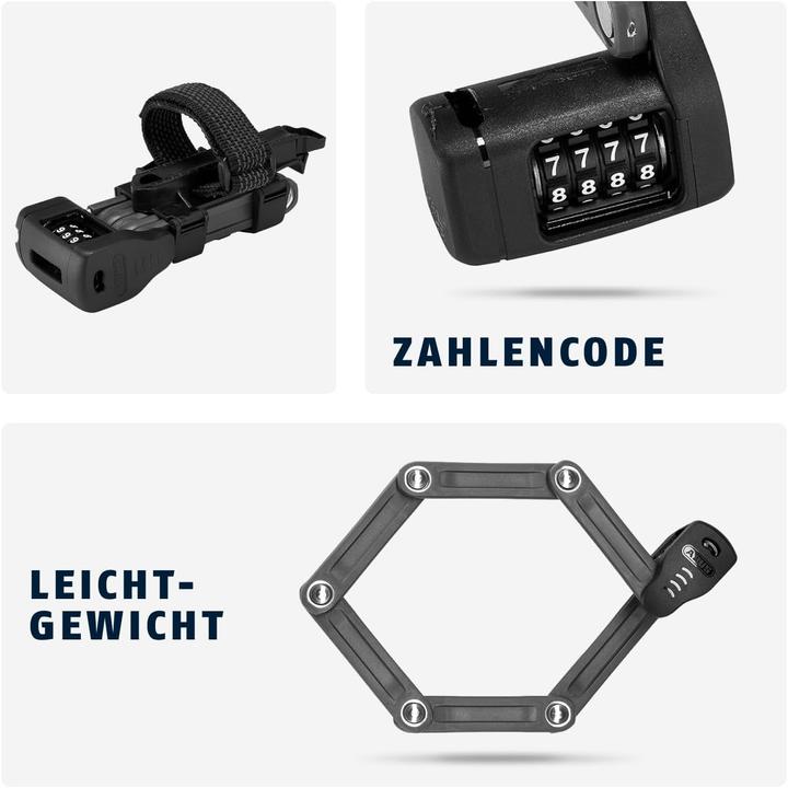 Actual product image Abus Faltschloss Bordo Lite 6055C/85 (85 cm)