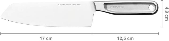 Immagine prodotto Fiskars All Steel Coltello Santoku, 16cm (17 cm)