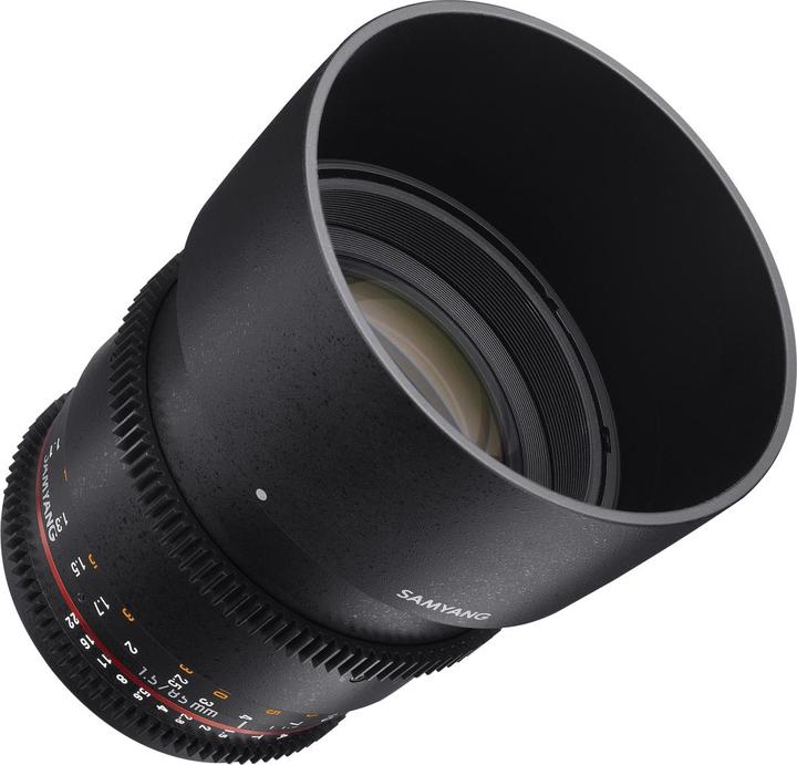 Image du produit Samyang 85mm T1.5 VDSLR II Canon EF (Canon EF, Plein format)