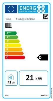 Image du produit Vaillant VE 21/14 (21000 W)